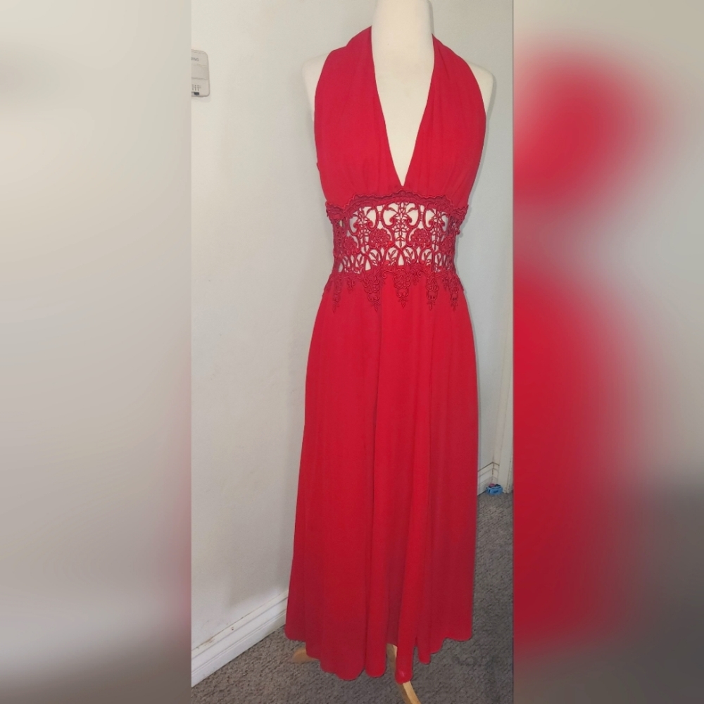 Vintage red dress